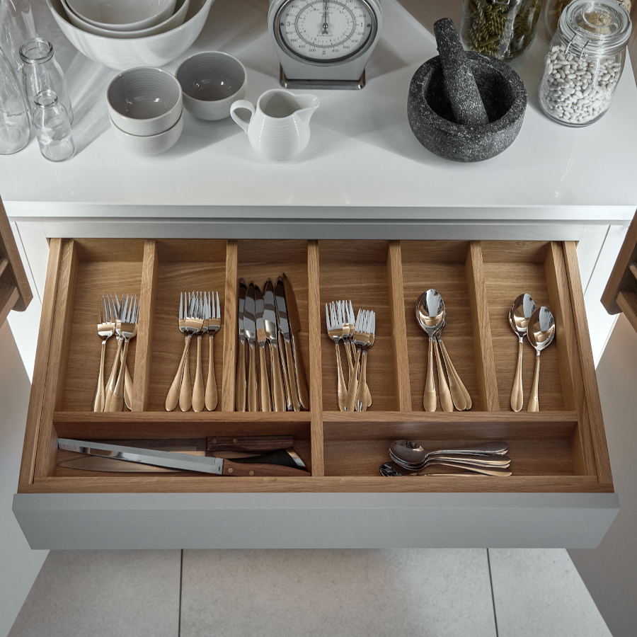 The Portland Kitchen Handcrafted Drawers