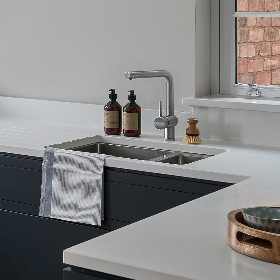The Portland Kitchen | Stainless Steel sink | Will Mundy