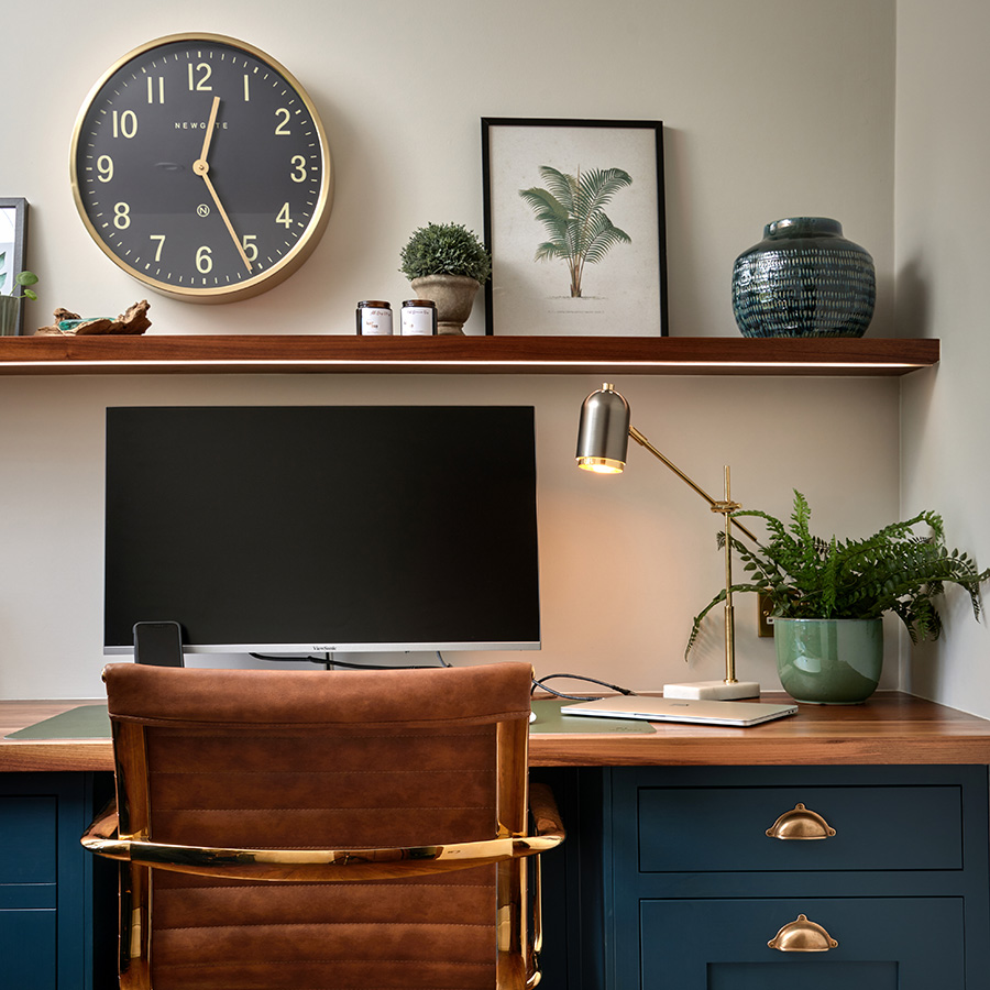 Bespoke handcrafted home office